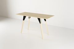 Clarke Desk Maple Black