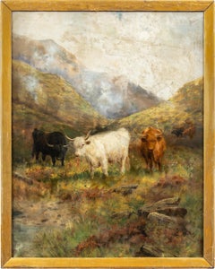 Clarke Graham (British Naturalistic painter) - 19th century landscape painting