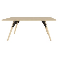 Clarke Square Coffee Table Maple Black