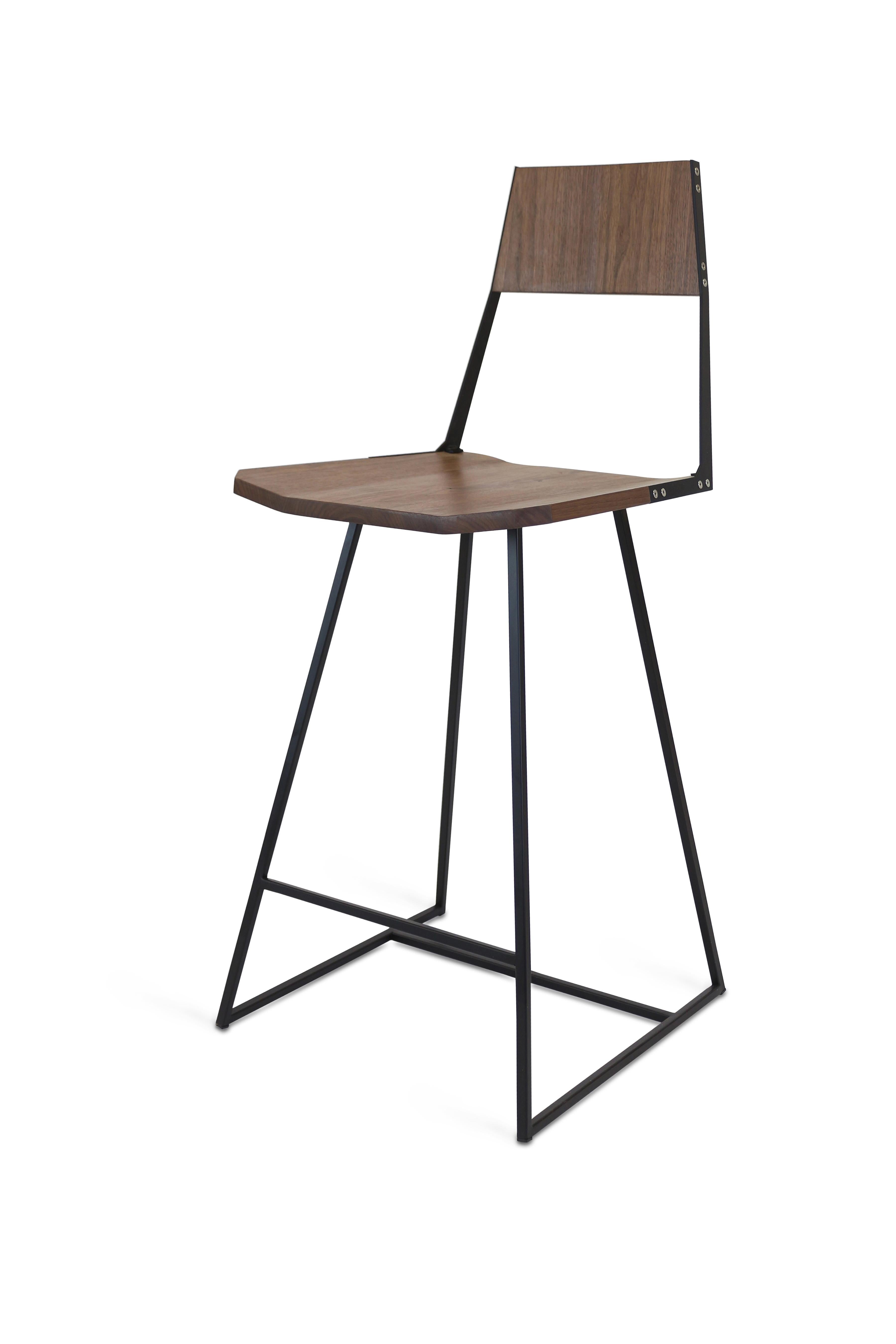 A perfect mix of Scandinavian inspiration and industrial flare that cohesively come together to make a statement piece which embodies simplicity, functionality and elegance.
 
The Clarkester is constructed of solid wood (American Walnut or Maple)