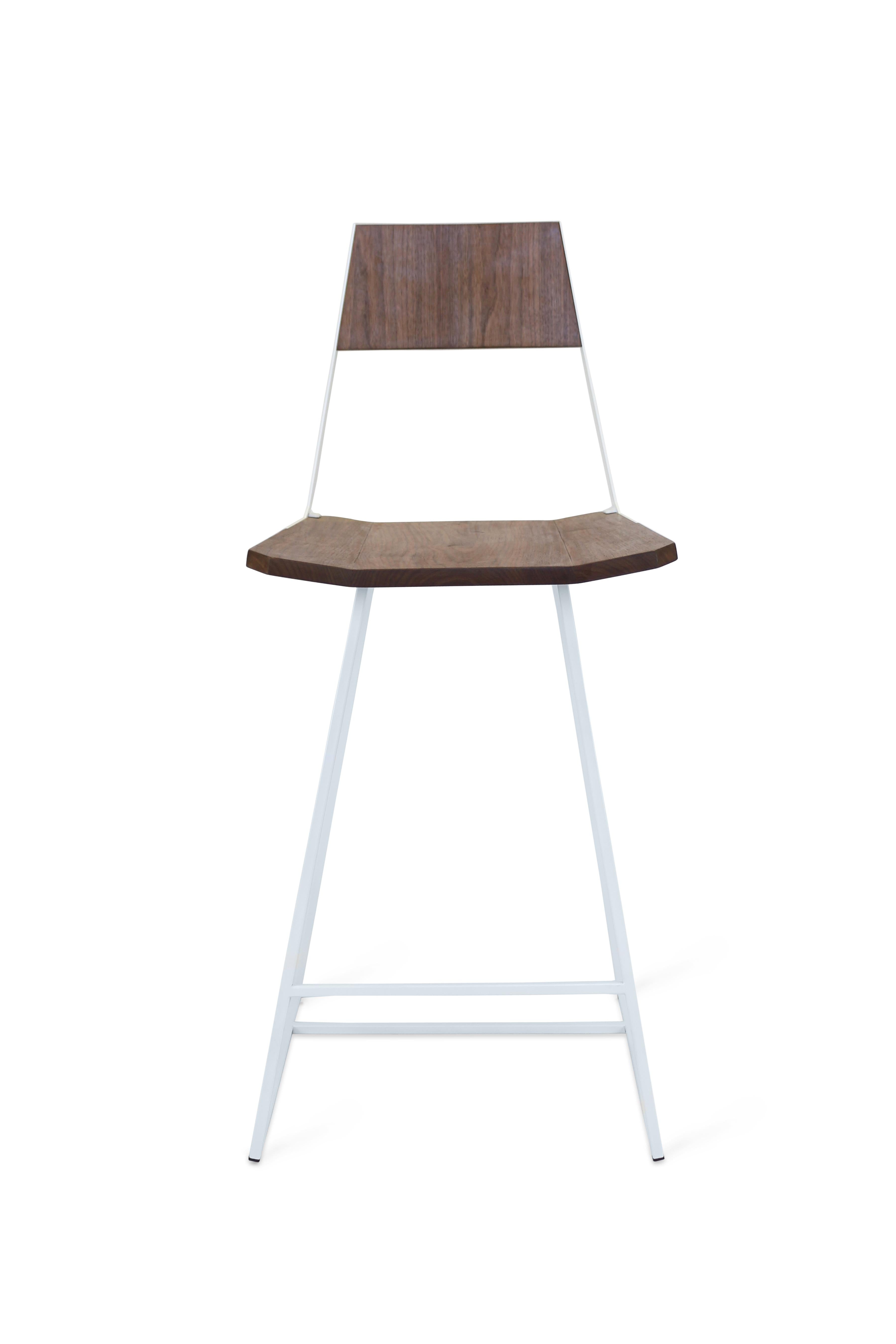 A perfect mix of Scandinavian inspiration and industrial flare that cohesively come together to make a statement piece which embodies simplicity, functionality and elegance.
 
The Clarkester is constructed of solid American Walnut wood (also