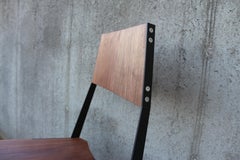 Clarkester Seat Walnut Black