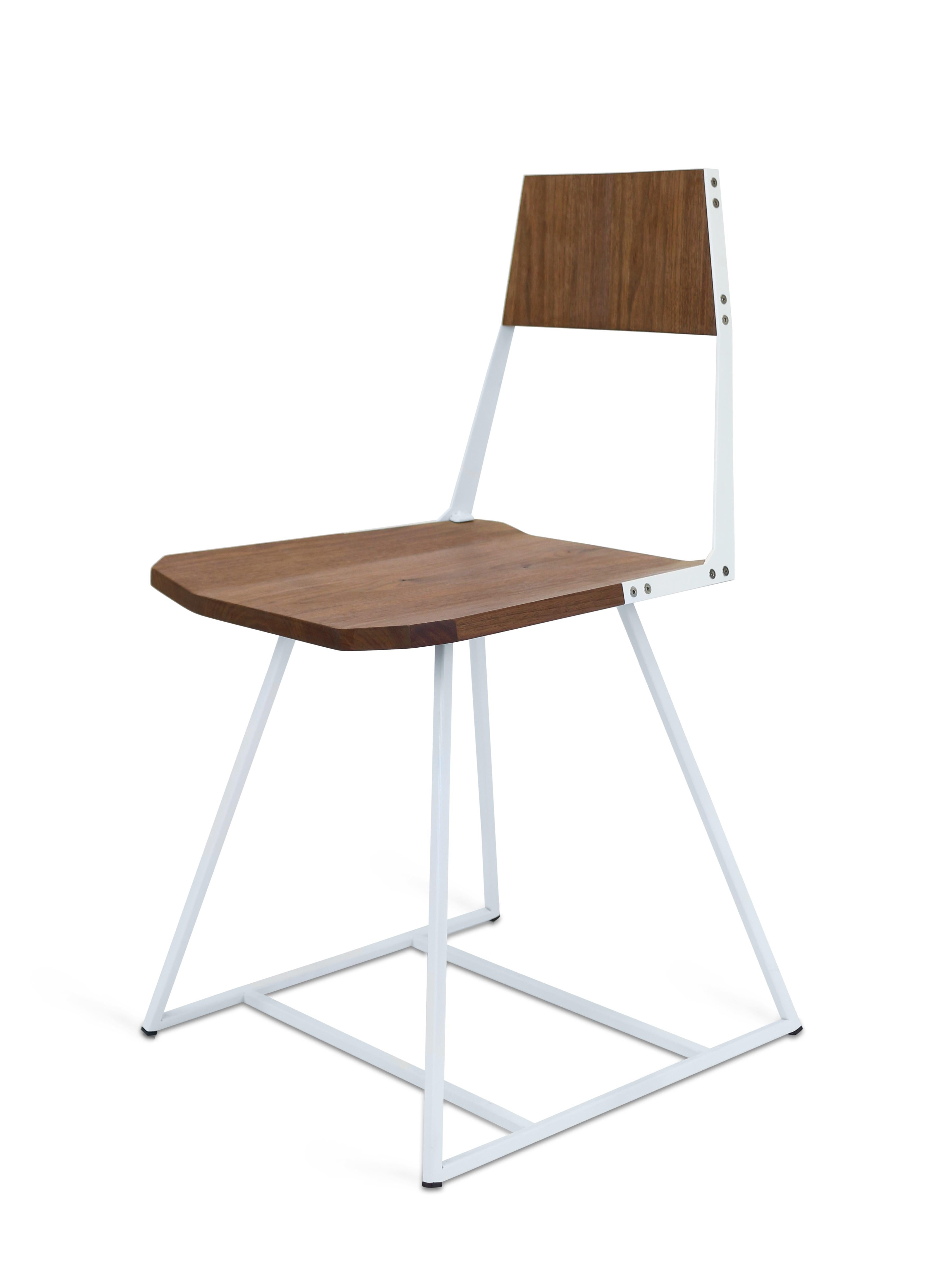 A perfect mix of Scandinavian inspiration and industrial flare that cohesively come together to make a statement piece which embodies simplicity, functionality and elegance.
 
The Clarkester is constructed of solid wood (American Walnut or Maple)