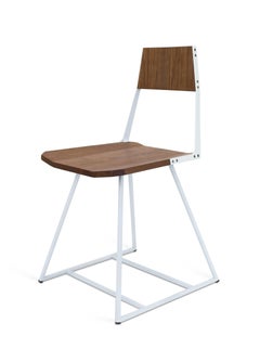 Clarkester Seat Walnut White