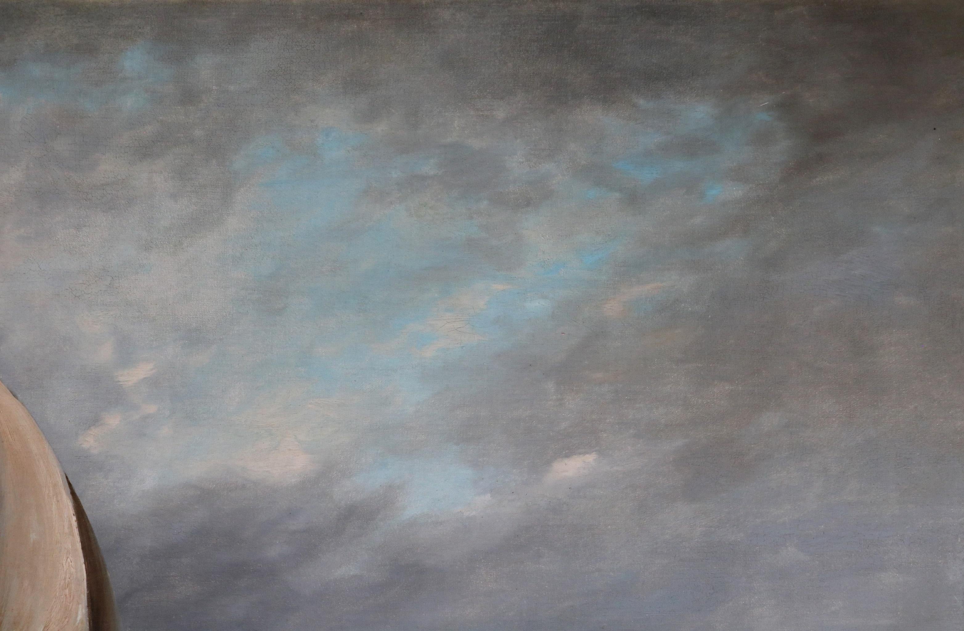 Großes maritimes Ölgemälde aus dem 19. Jahrhundert mit Schifffahrt im Ärmelkanal im Angebot 5