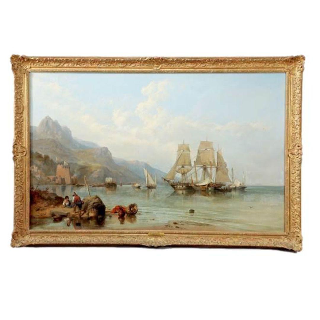 English Clarkson Stanfield: The Gulf of Salerno For Sale