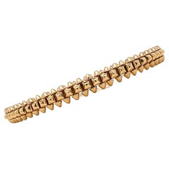 Bracelet Clash De Cartier en or rose 18 carats petit modèle avec boîte