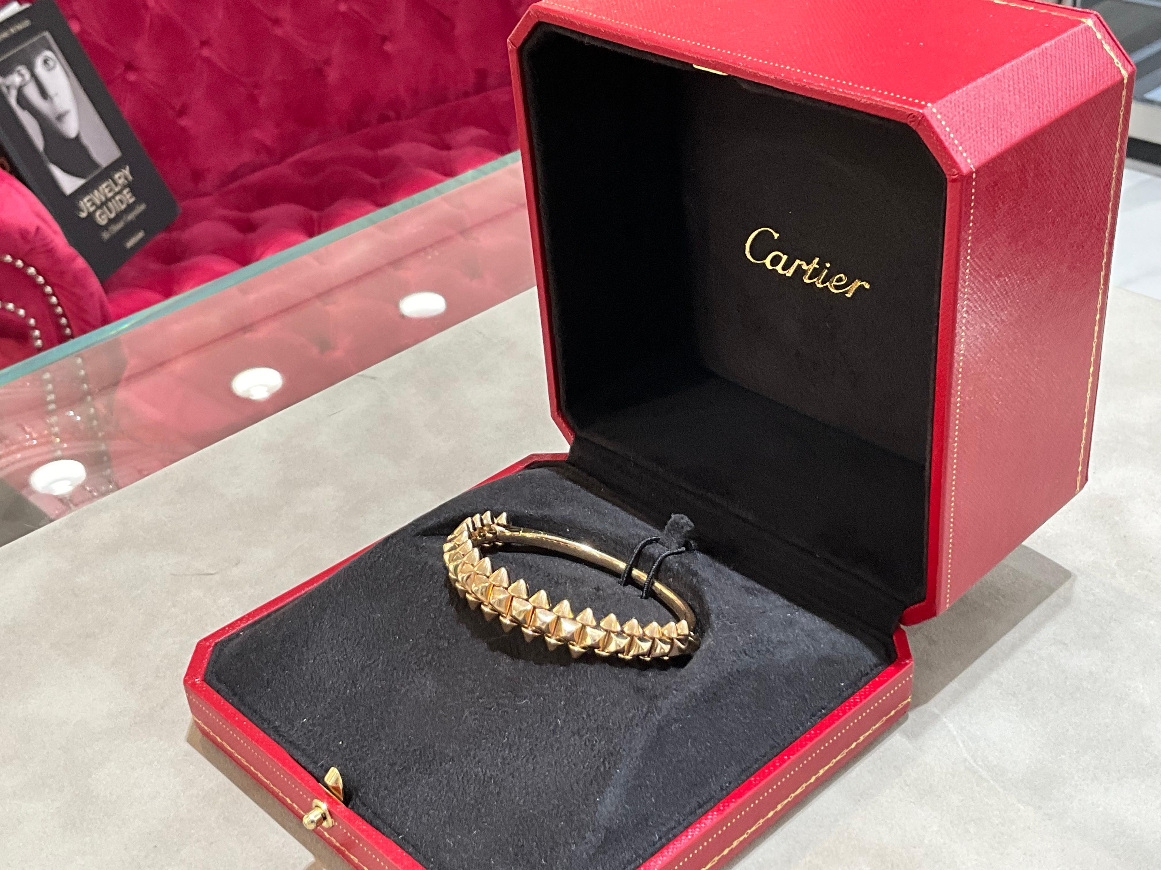 Modern Cartier 47.80 Grams Clash de Cartier Bangle Bracelet Extra Large in Yellow Gold