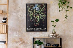 Clash of the Titans 1985 East German A1 Film Poster, Ernst