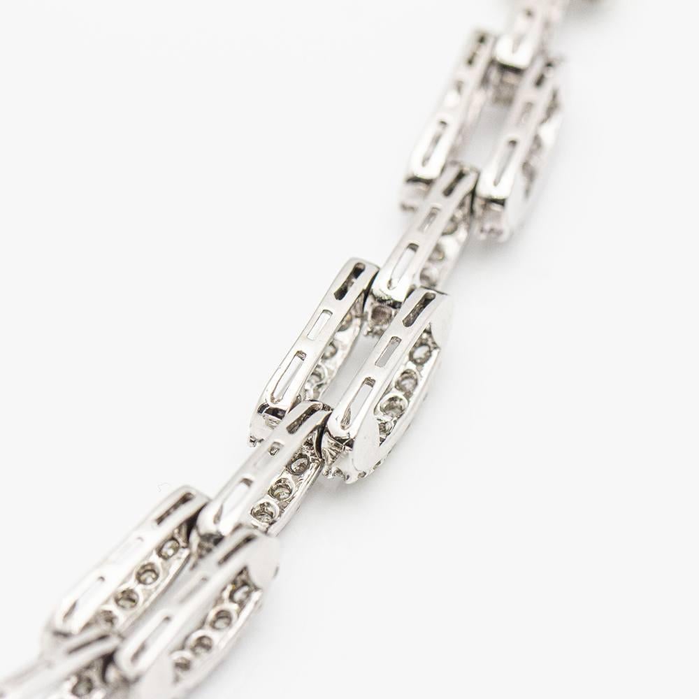 Bracelet CLASS en or et diamants. en vente 1
