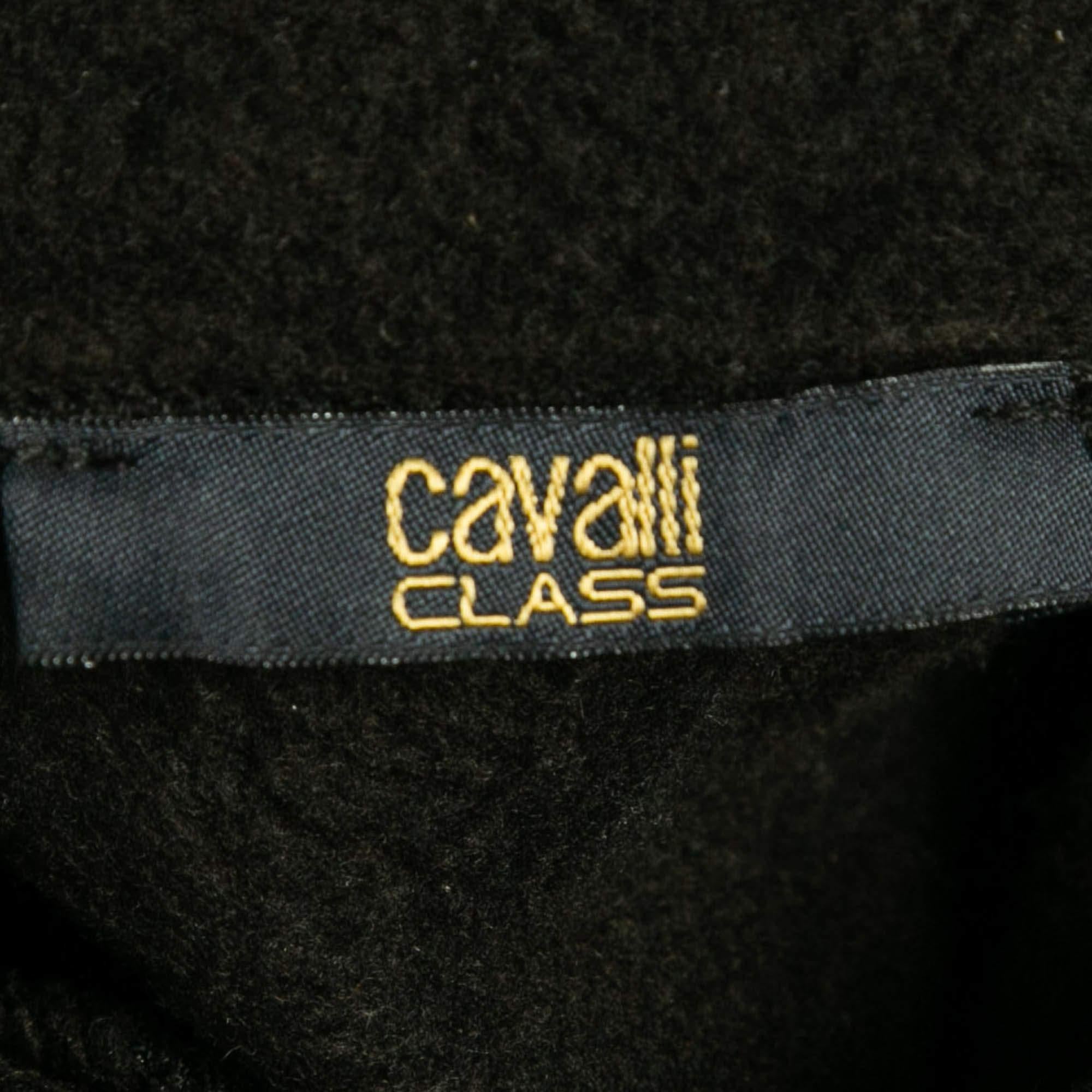 Class by Roberto Cavalli - Felpa con cappuccio con stampa leopardo XS In condizioni buone a Dubai, Al Qouz 2