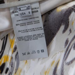 Class by Roberto Cavalli Multicolor Batik Printed Jersey Pleated Skirt M