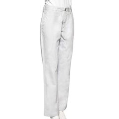 Class by Roberto Cavalli - Jean motard en jean lilas pâle L