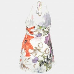 Haut Class by Roberto Cavalli blanc imprimé floral L