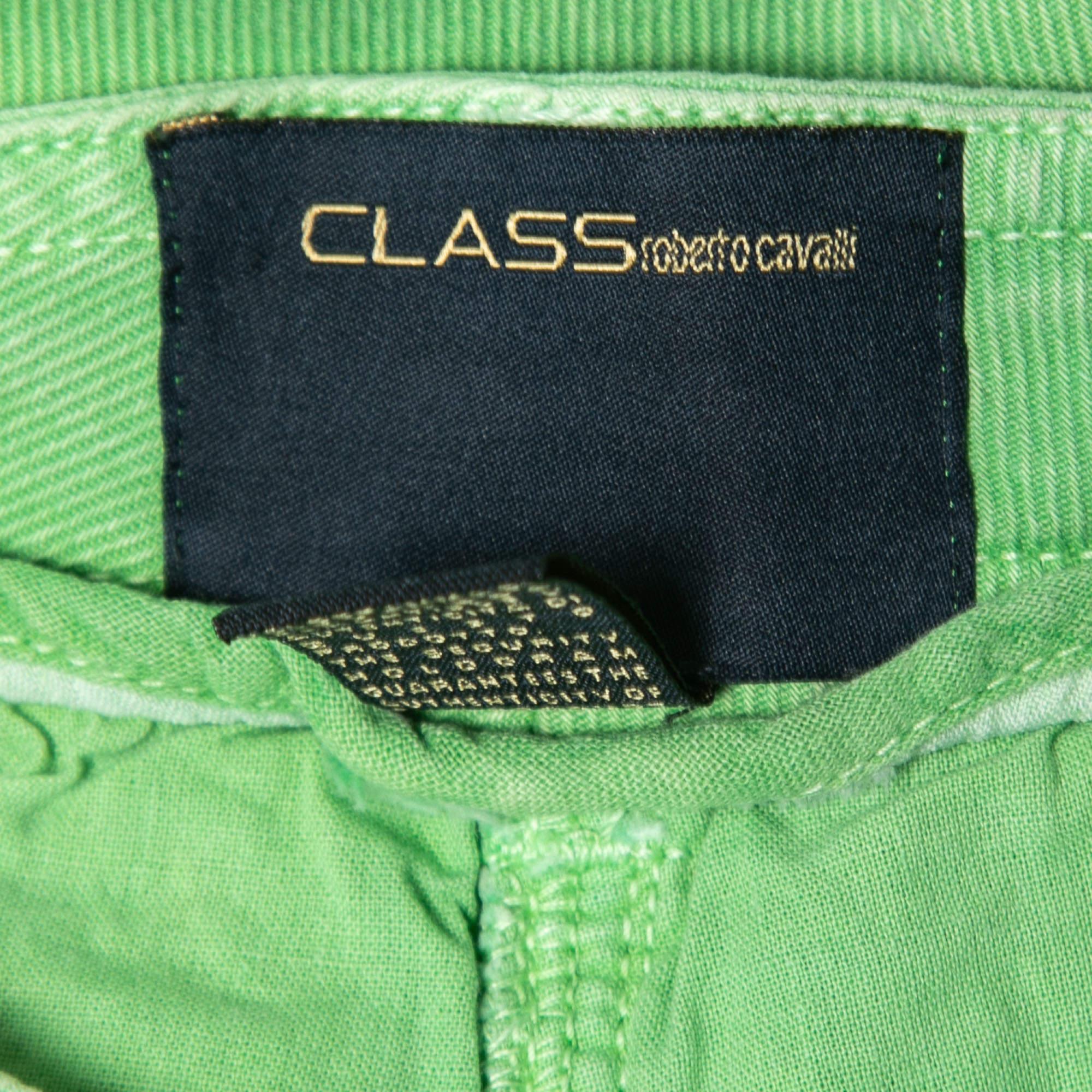 Women's Class by Roberto Lime Green Denim Skinny Jeans S Waist 26