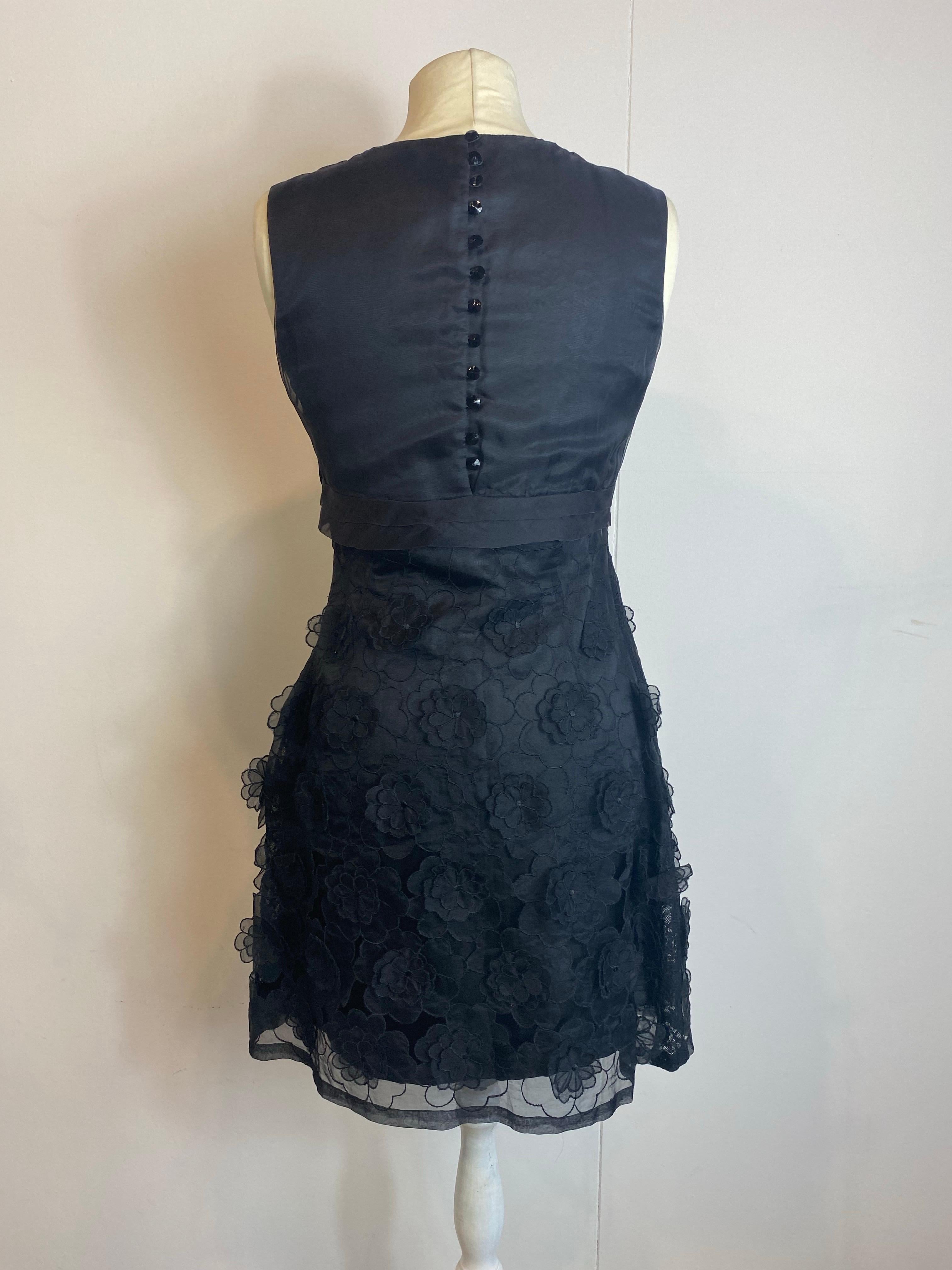 Class Roberto Cavalli black midi dress. For Sale 1