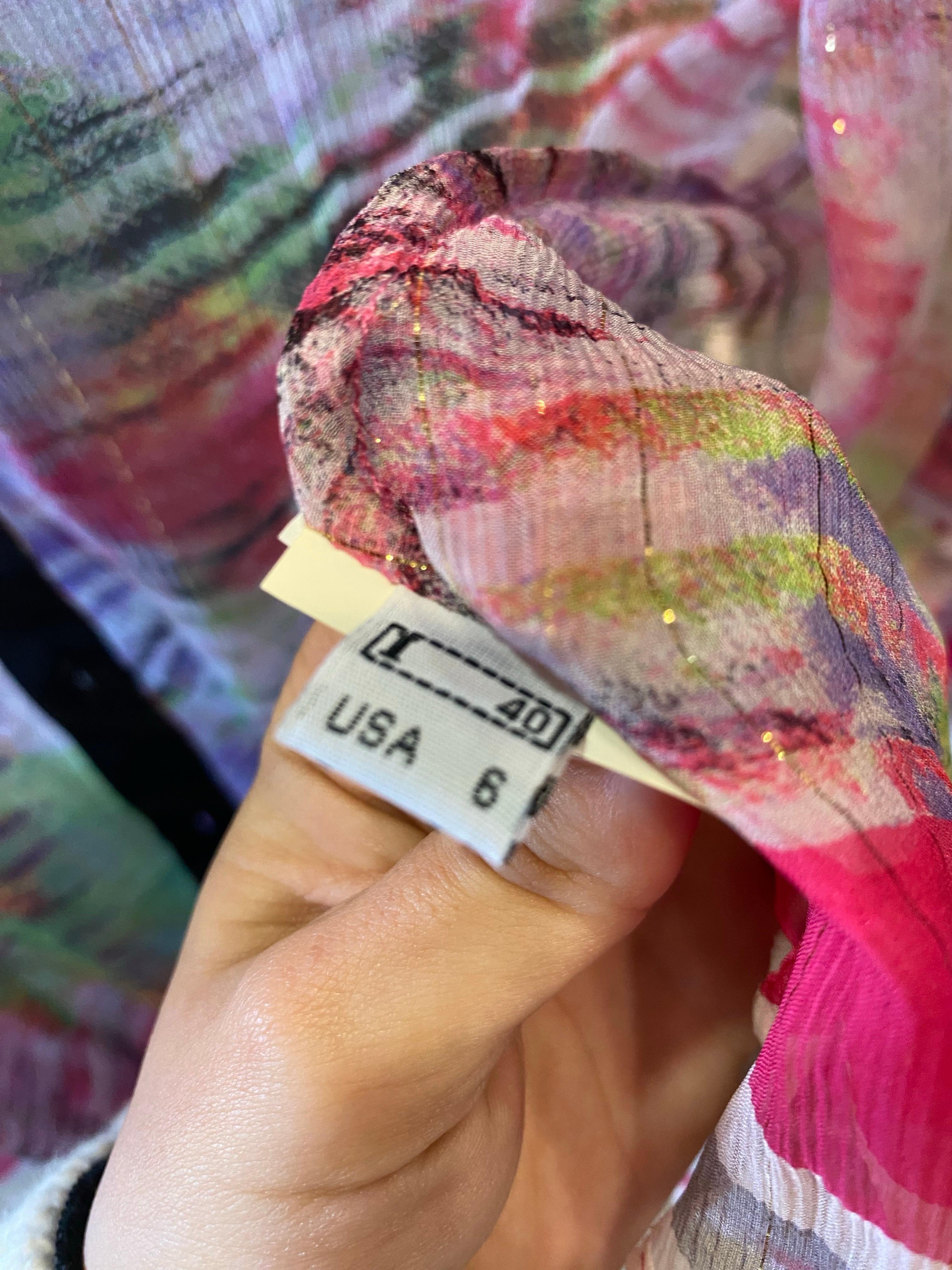 Class Roberto Cavalli semi transparent shirt For Sale 6