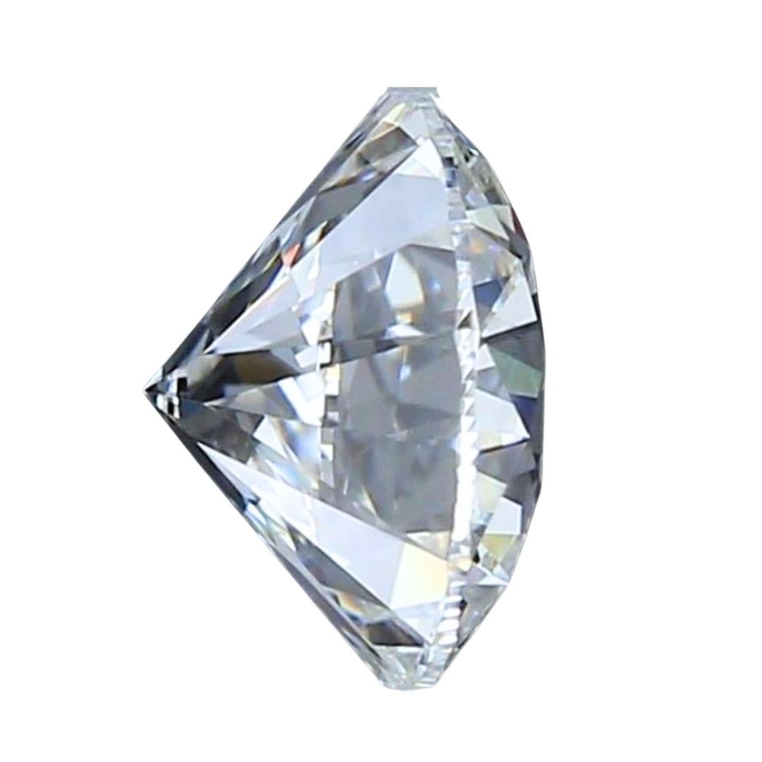 Round Cut Classic 0.50ct Triple Excellent Ideal Cut Round-Shaped Diamond - GIA Certified