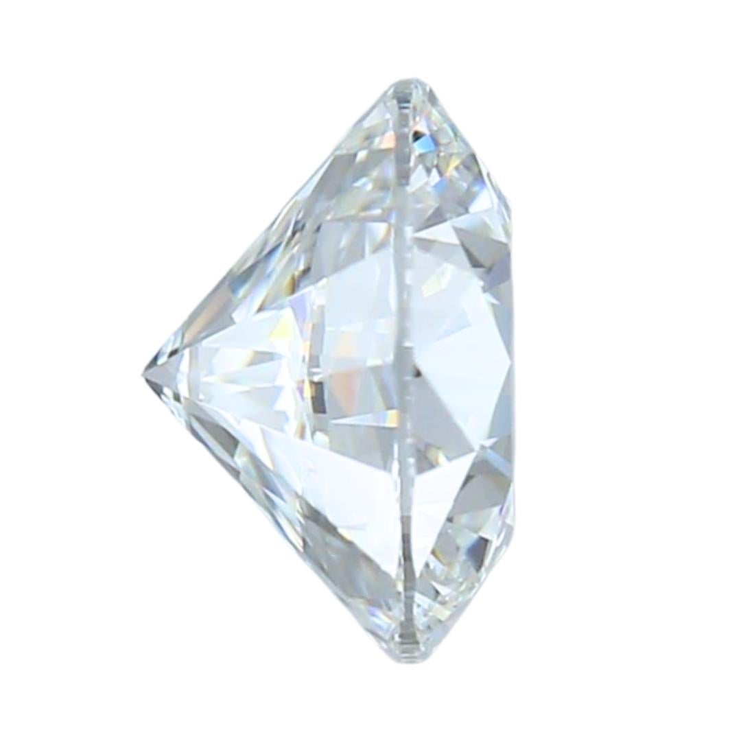 Diamante tondo naturale classico da 0,55 carati - Certificato GIA In condizioni Nuovo in vendita a רמת גן, IL