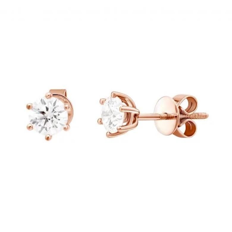 Earrings Rose Gold 14 K 
Diamond  2-1 ct

Weight 1,3 grams


With a heritage of ancient fine Swiss jewelry traditions, NATKINA is a Geneva based jewellery brand, which creates modern jewellery masterpieces suitable for every day life.
It is our