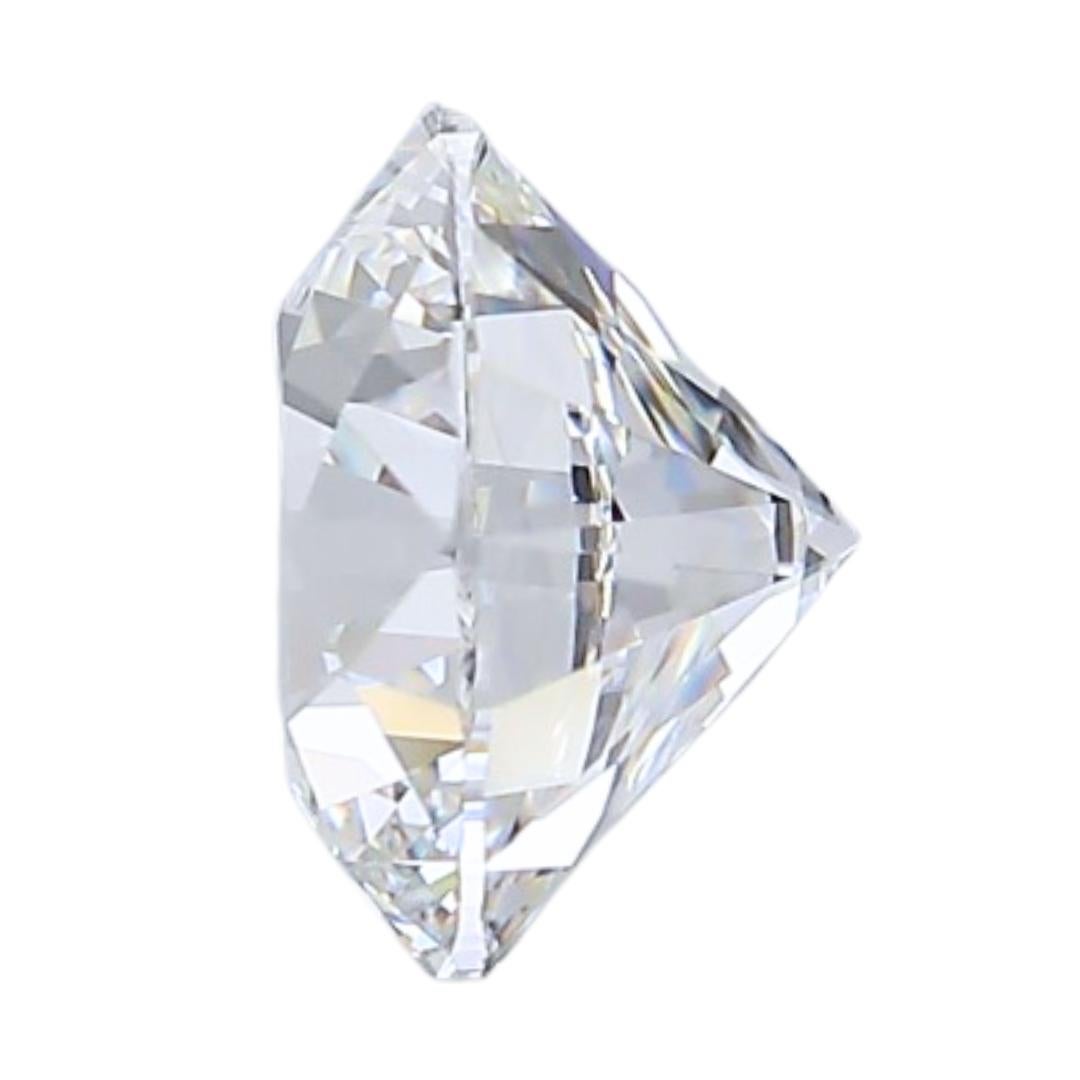 Classic 1.20ct Triple Excellent Ideal Cut Round-Shaped Diamond - GIA Certified In New Condition In רמת גן, IL