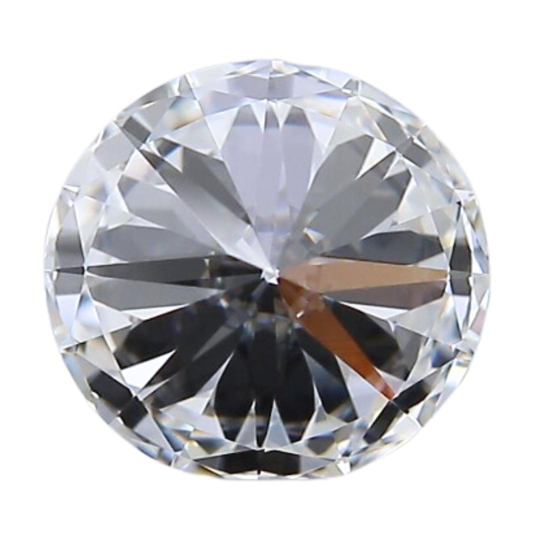 Women's Classic 1.20ct Triple Excellent Ideal Cut Round-Shaped Diamond - GIA Certified
