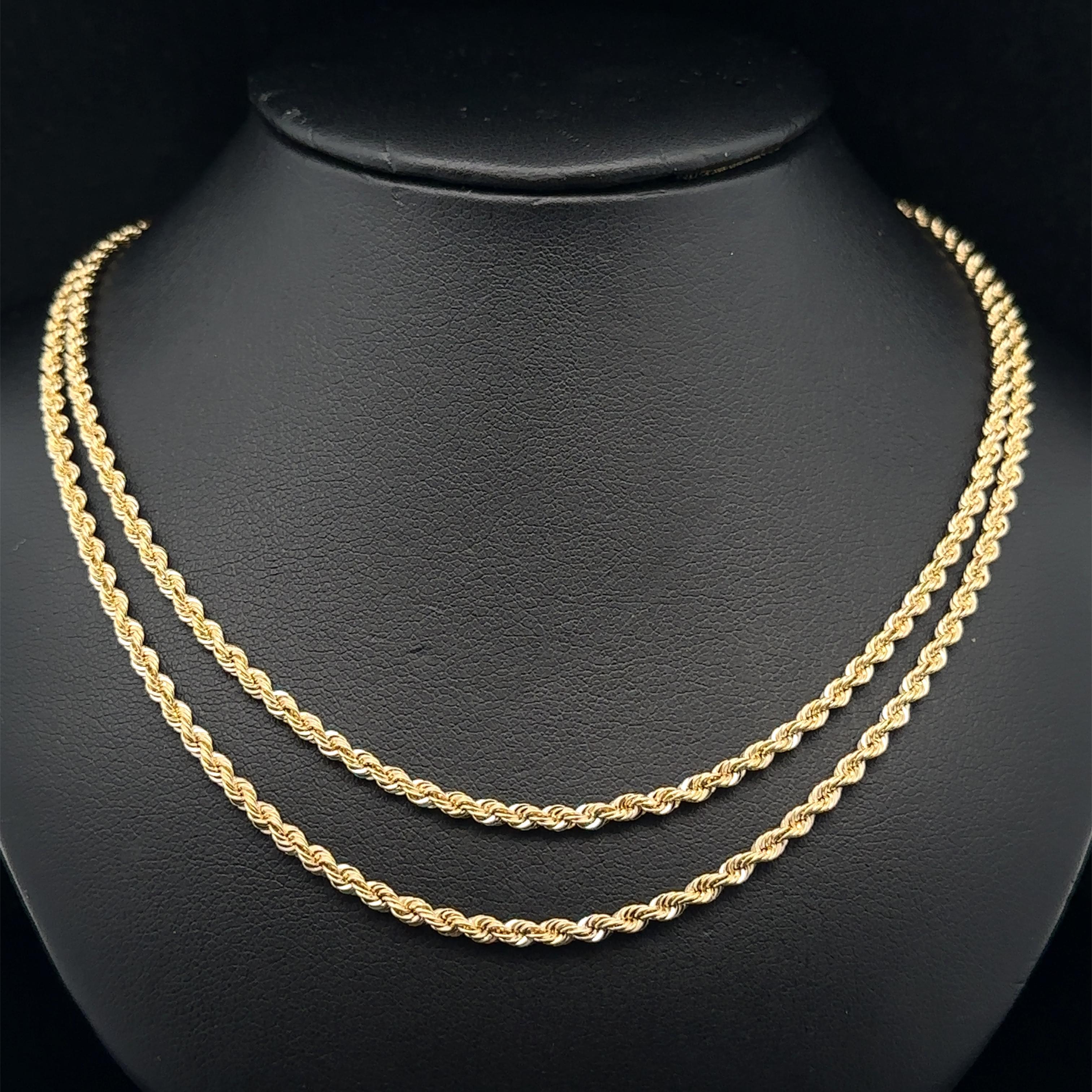 Classic 14k Yellow Gold 30