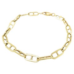 Classic 14K Gelbgold Mariner Anchor Link-Armband