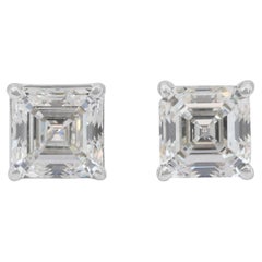 Classic 1.61ct Diamonds Stud Earrings in 18k White Gold - IGI Certified