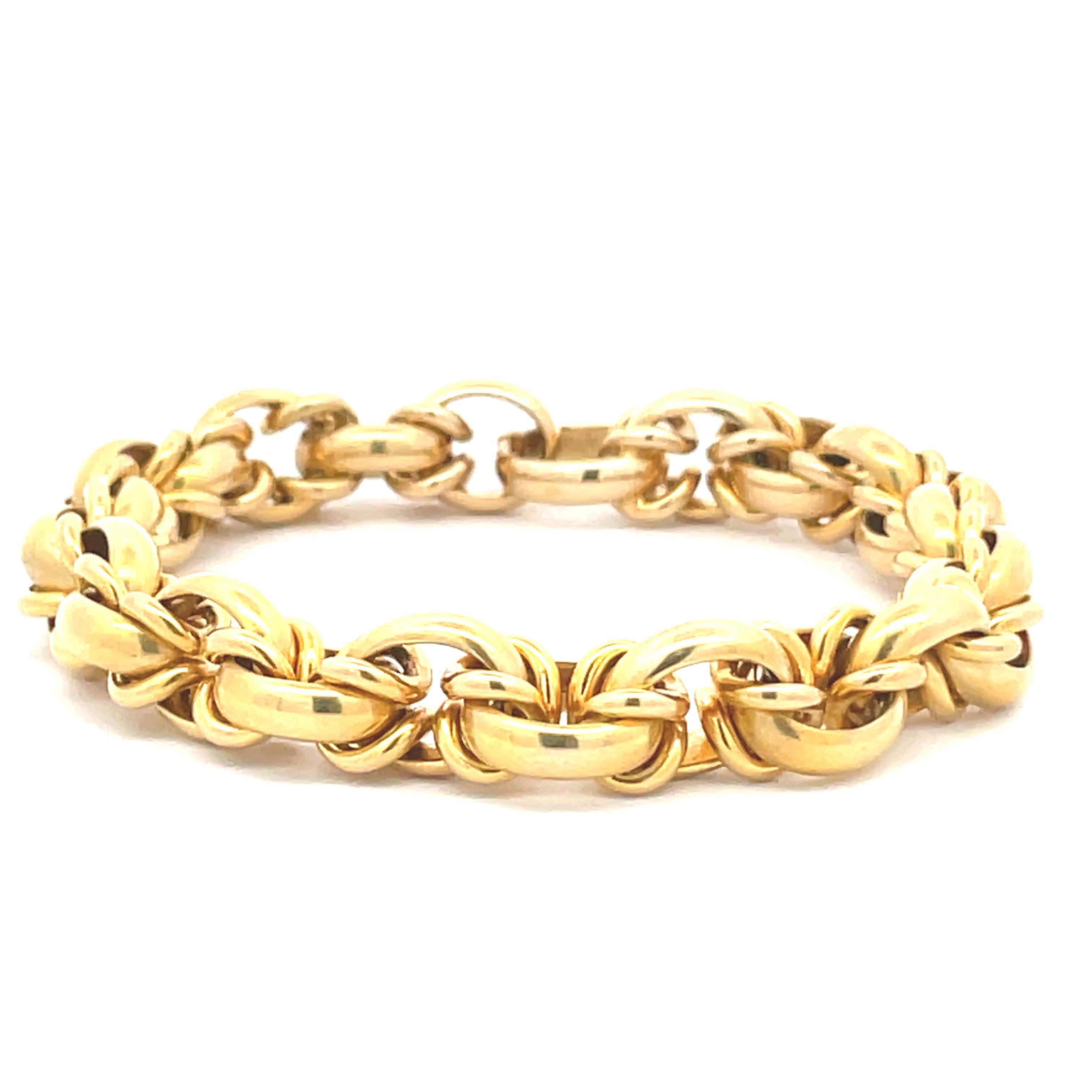 Classic 18K Kette A Link Armbänder 1