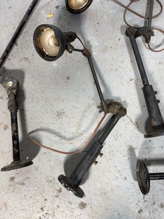 Classic 1930s Industrial Task / Desk / Machinist Lamps..