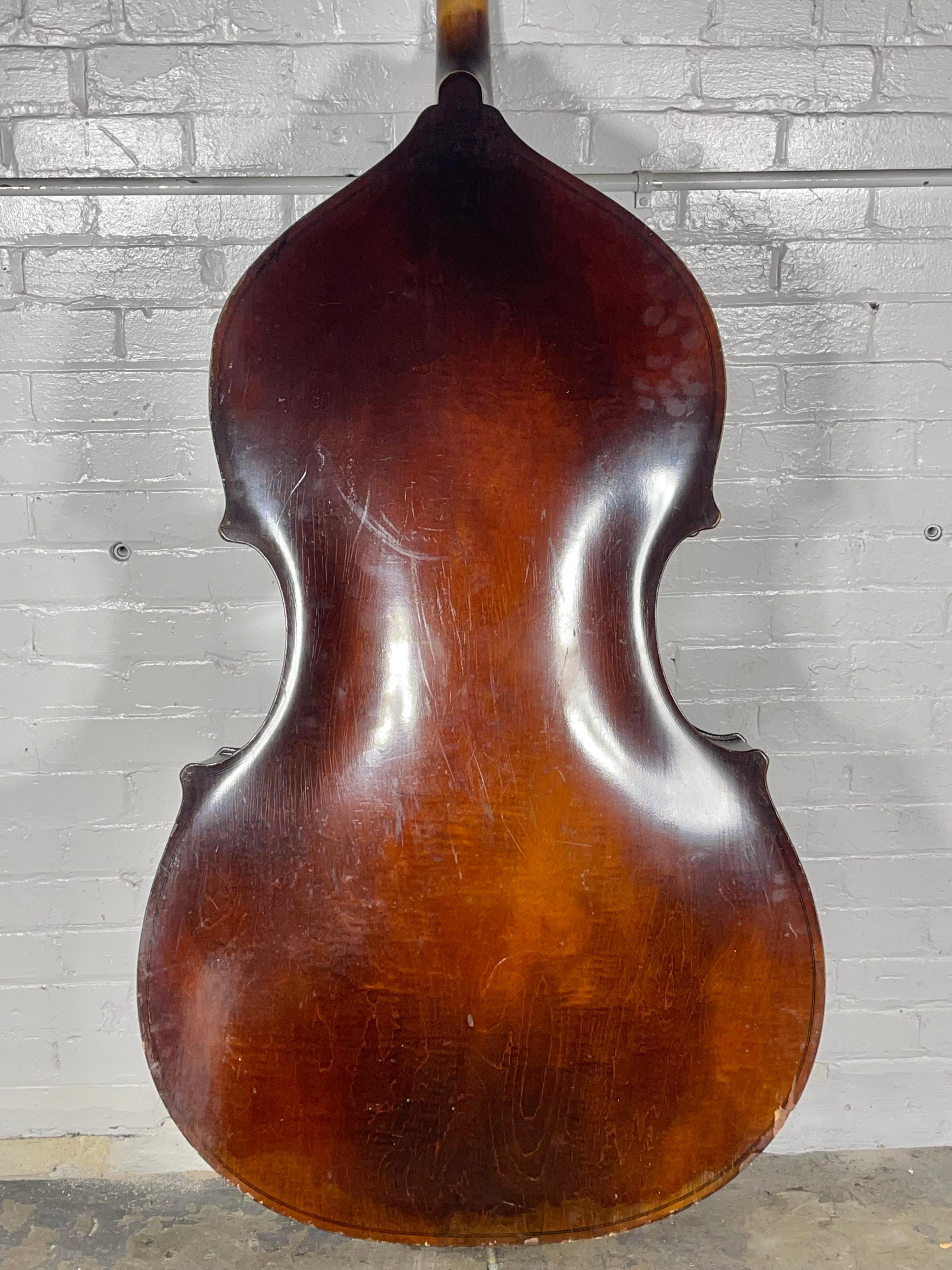 Classic 1950s Kay M 1 Upright String Bass, Standard 3/4 size mediados del siglo XX en venta