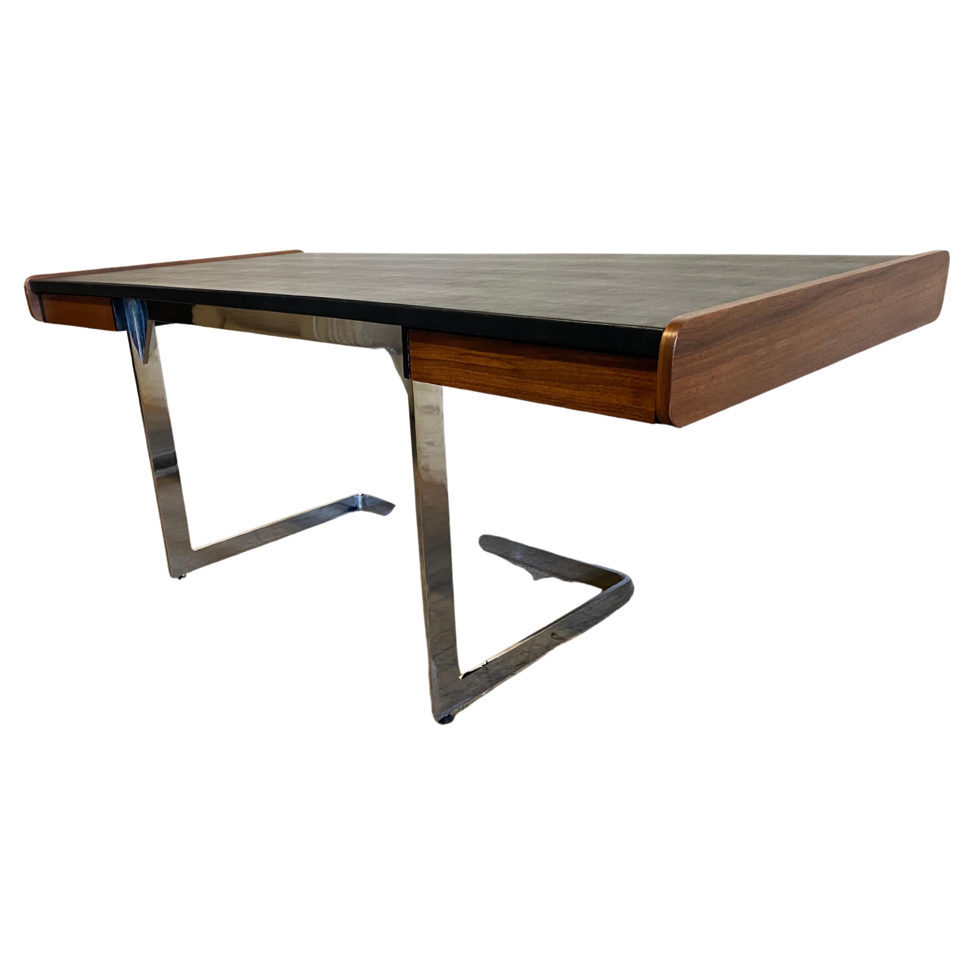 Canadian Classic 1960s Ste. Marie & Laurent Rosewood and Leather Desk