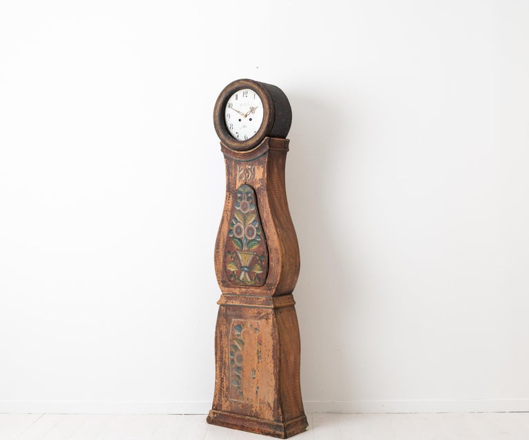 Hand-Crafted Classic 19th Century Swedish Mora Clock