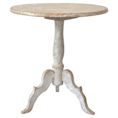 Classic 19th Century Swedish Round Pedestal Table