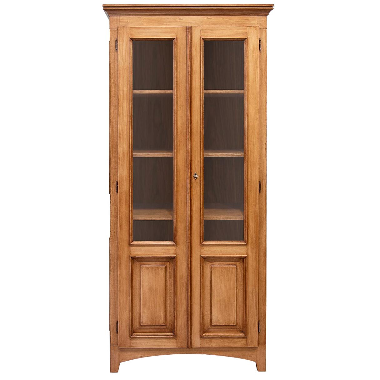 Classic 2-Doors Bookcase For Sale