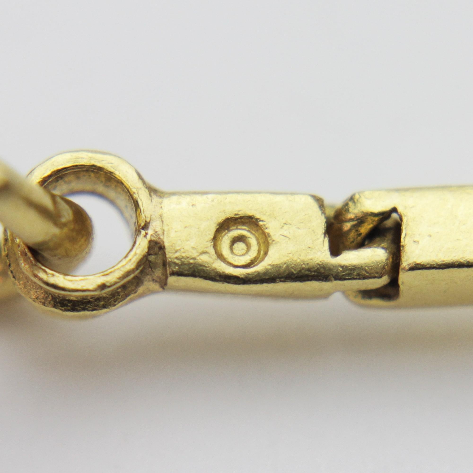 Klassische klassische Thai 'Baht'-Halskette aus 24 Karat Gold (Moderne)