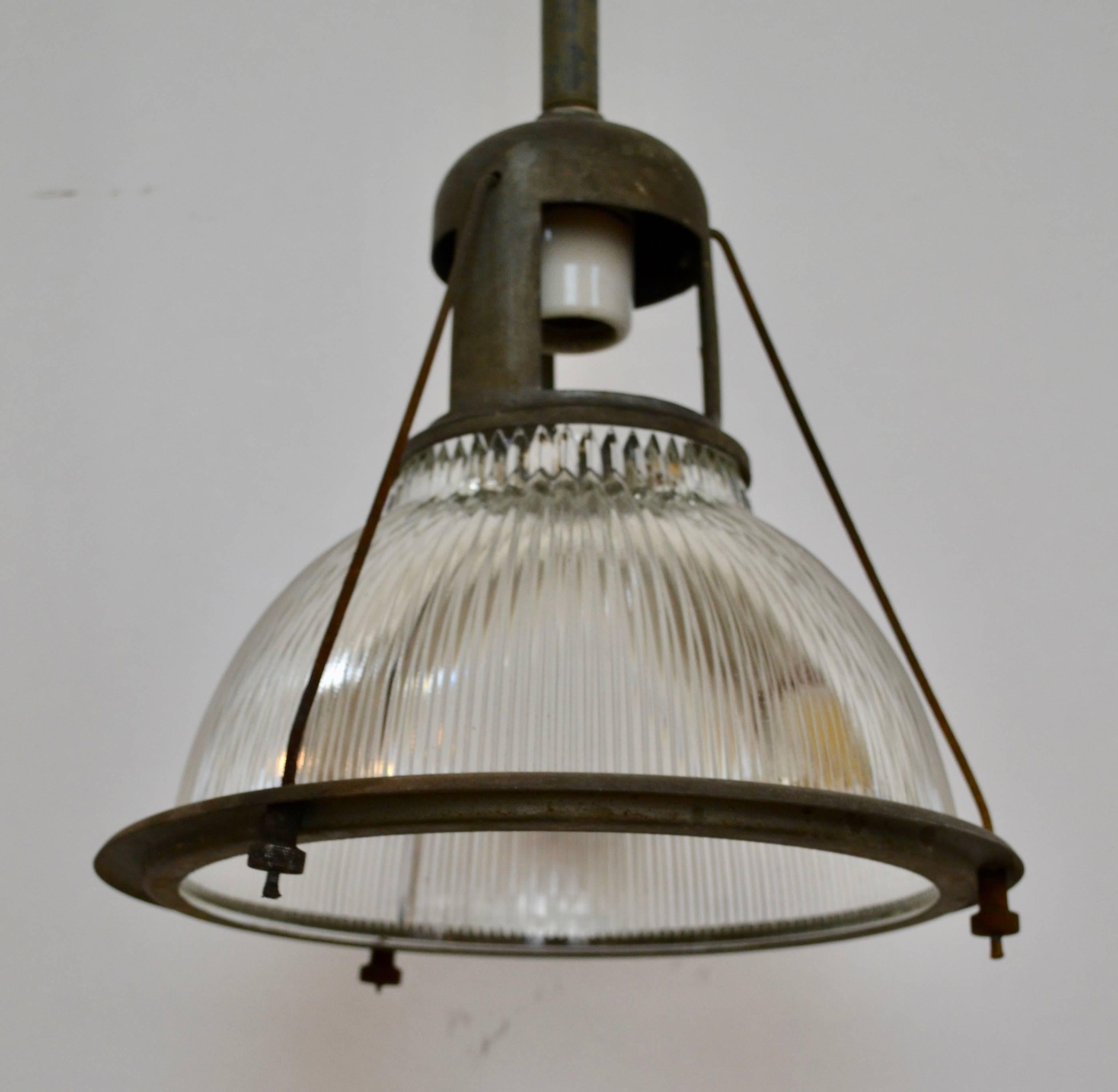 American Classic Three-Wire Holophane Factory Light