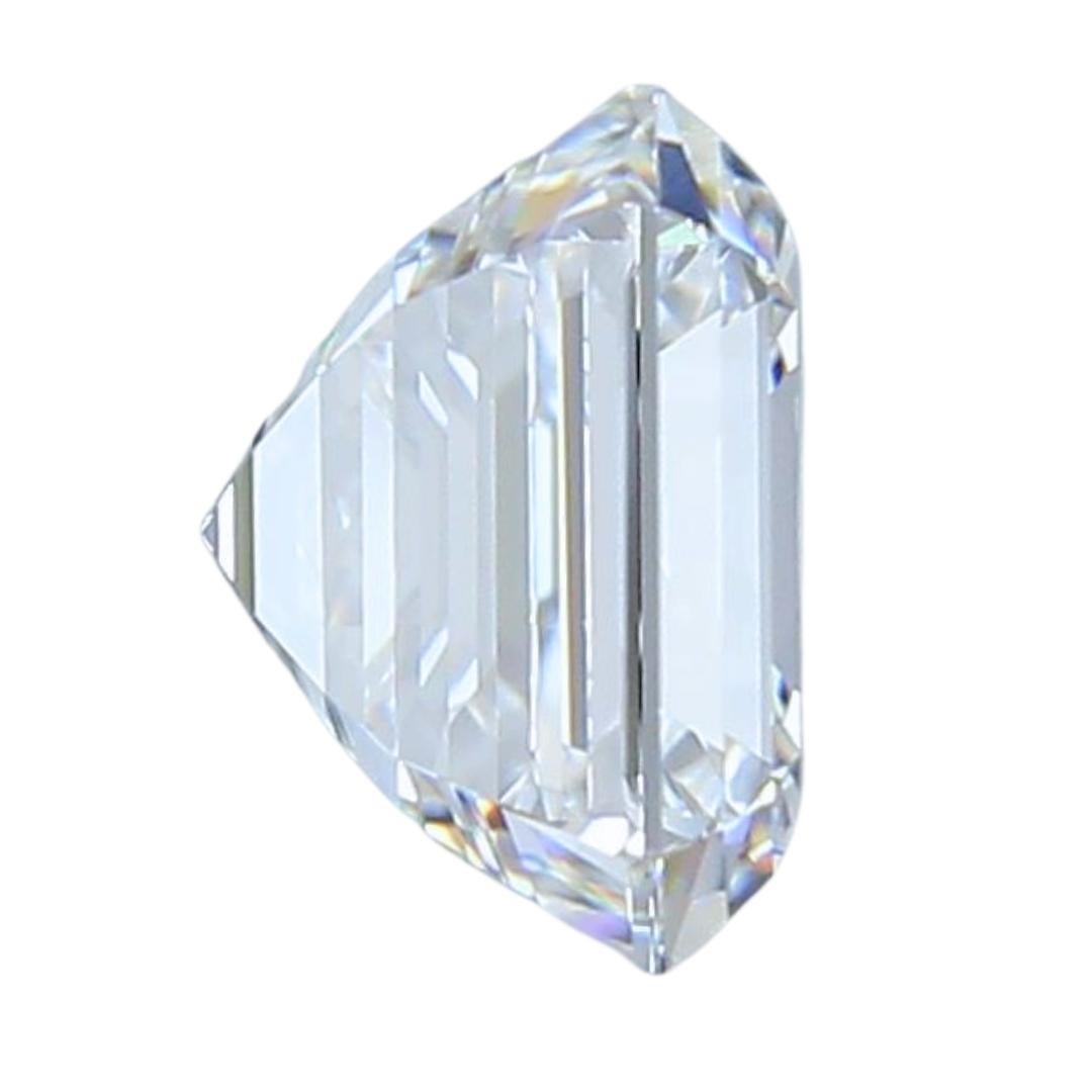 Square Cut Classic 3.01ct Ideal Cut Square-Shaped Diamond - GIA Certified For Sale