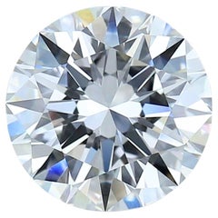 Classic 3.01ct Triple Excellent Ideal Cut Round-Shaped Diamond - GIA Certified