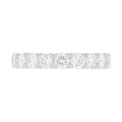 Classic 3.83 Carat Round Brilliant Cut Diamond Eternity Ring by Boodles
