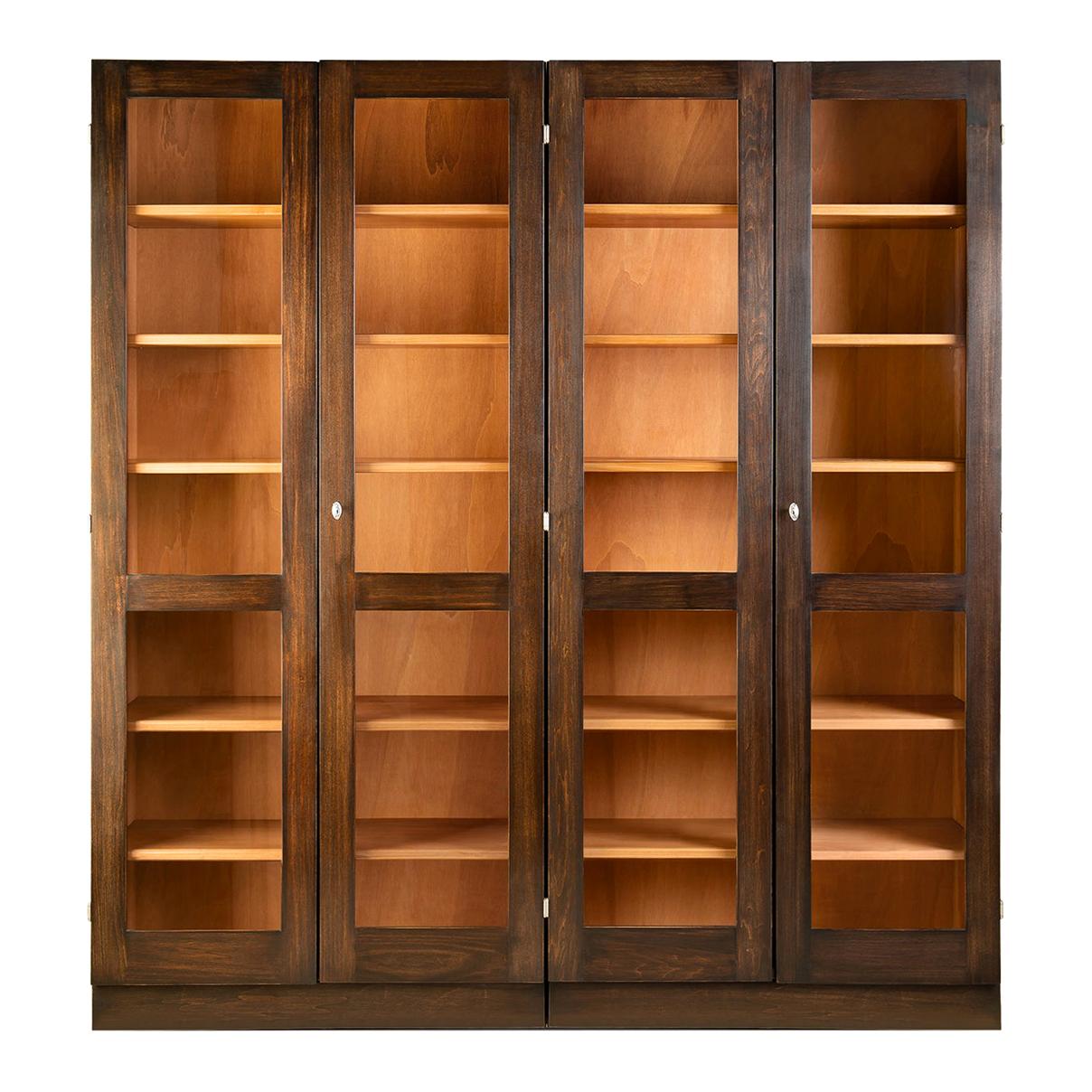 Classic 4-Doors Tulipwood Bookcase