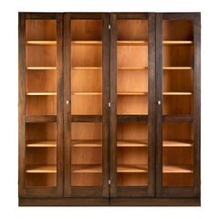 Classic 4-Doors Tulipwood Bookcase