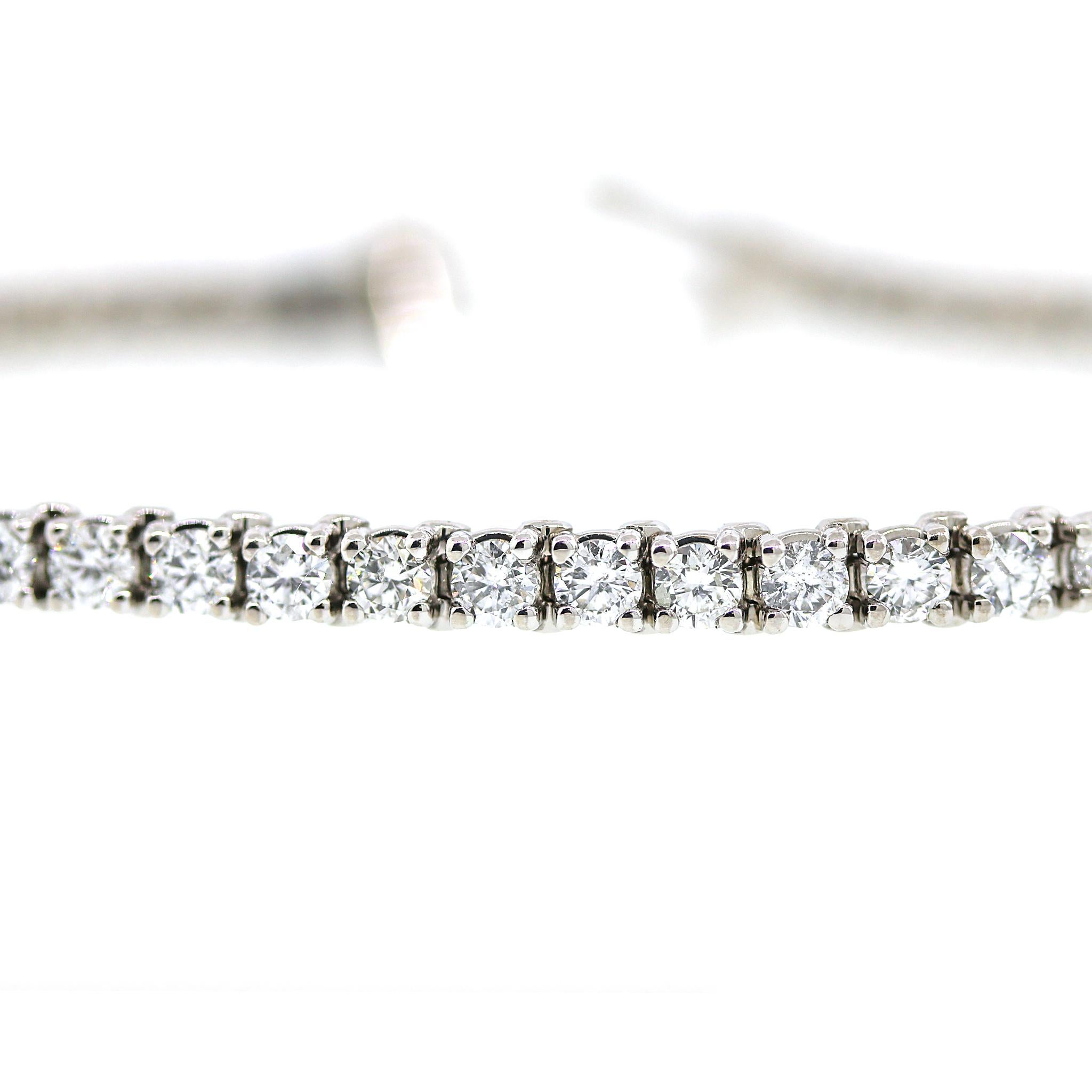 Classic 5.80 carat Diamond Tennis Bracelet 1