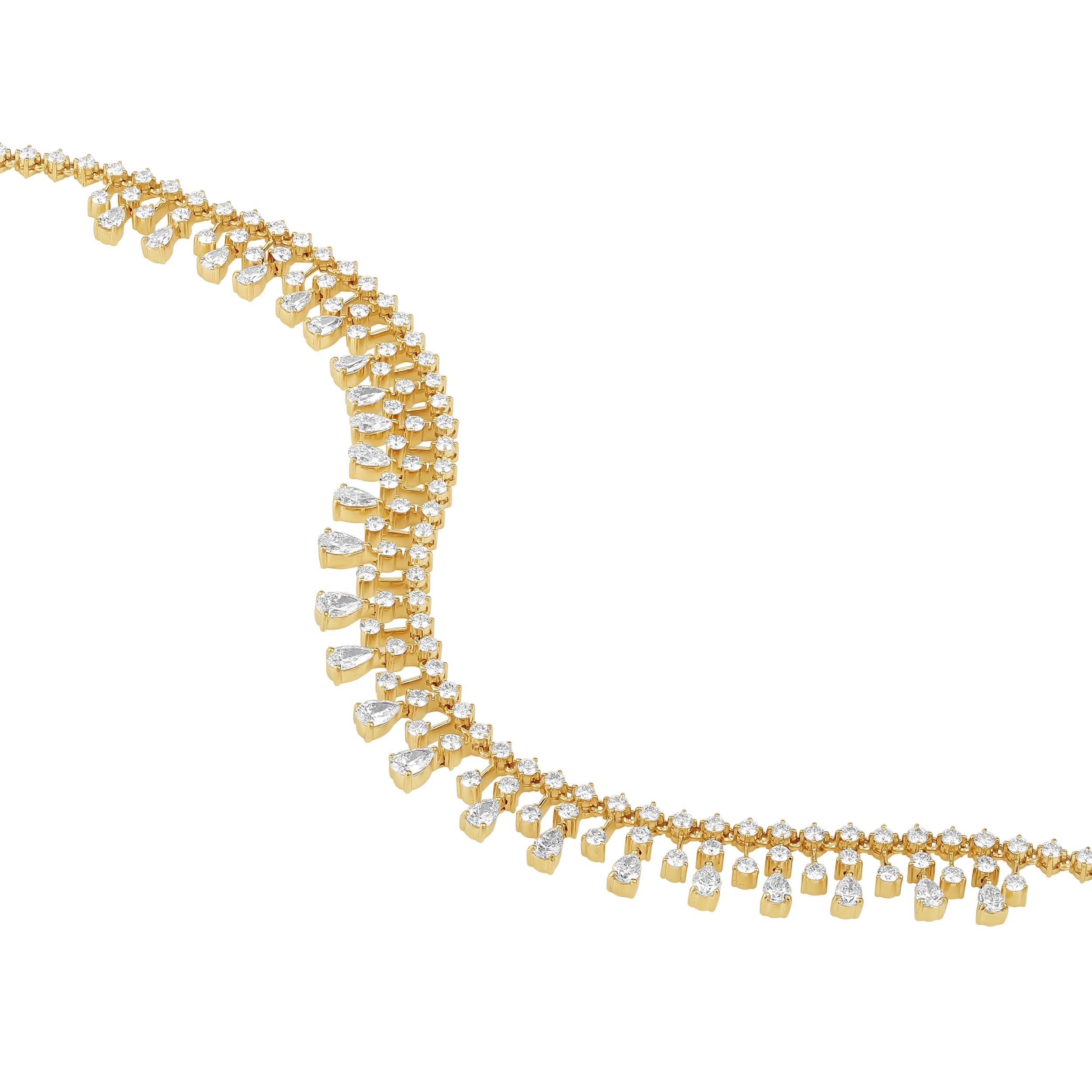 real diamond choker necklace