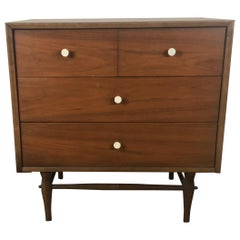 Classic American Modernist 3-Drawer Chest After George Nelson