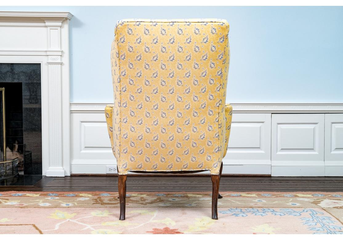 Classic Antique American Wing Chair  For Sale 5