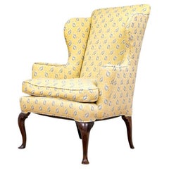 Classic Antique American Wing Chair 
