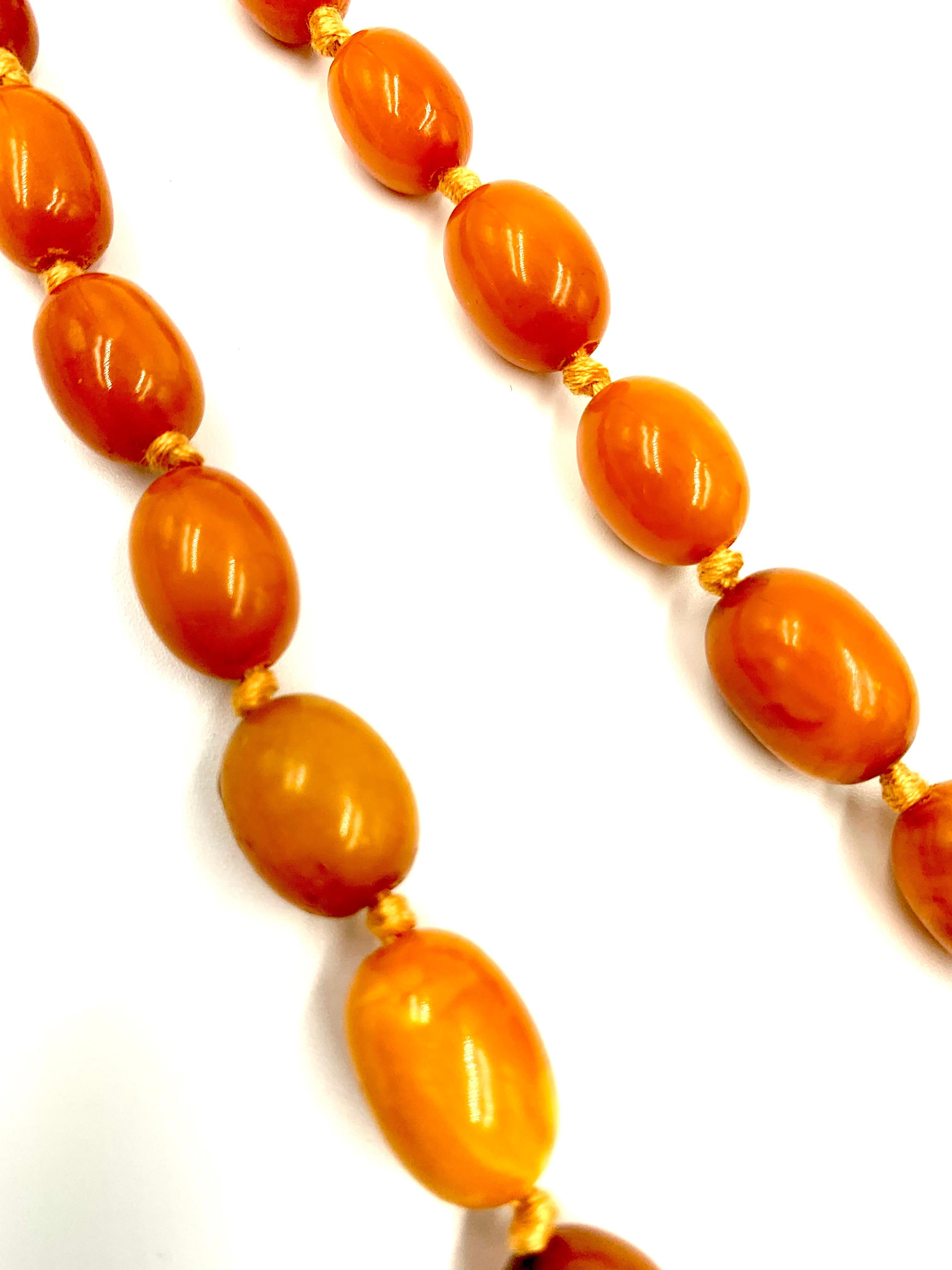 vintage amber necklaces for sale