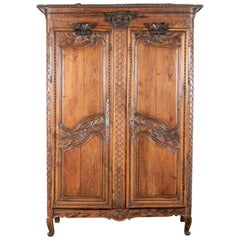 Classic Antique French Provincial Armoire